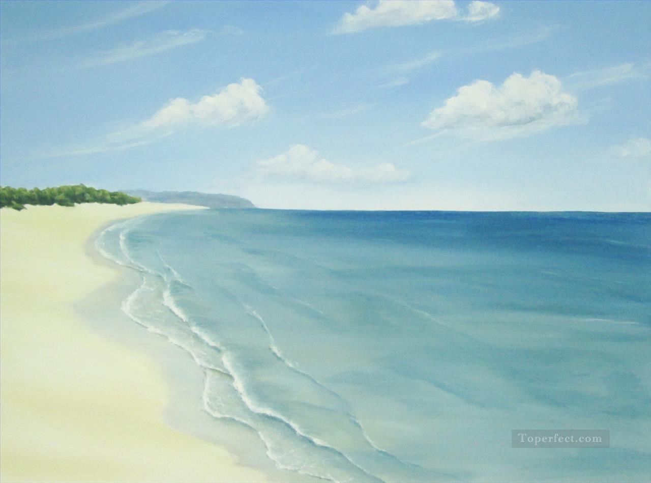 paisaje marino abstracto 101 Pintura al óleo